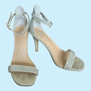 Elegant Gold Women's Heels